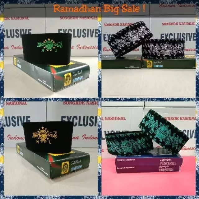 Kopiah Motif NU (Nahdlatul Ulama)