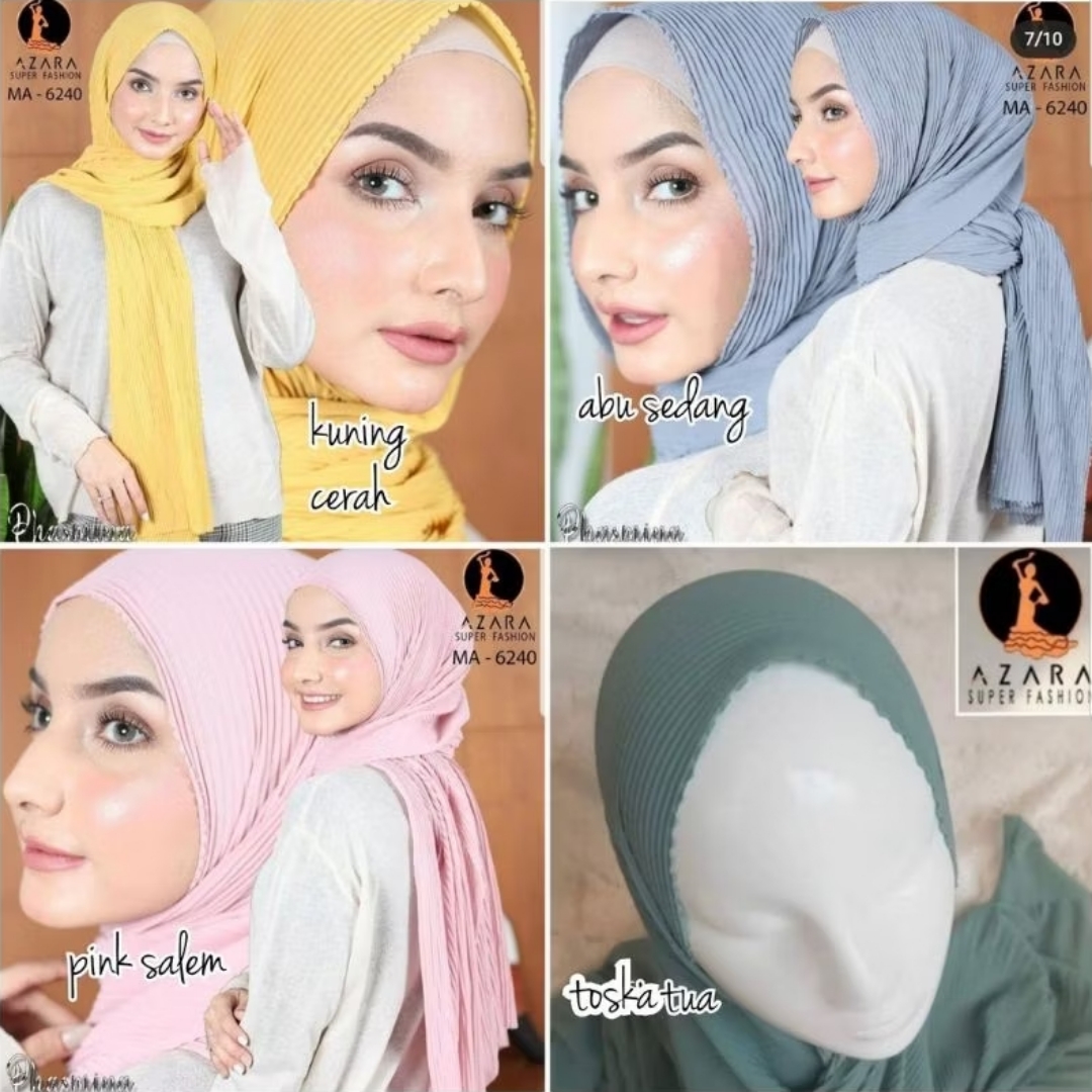 Pashmina - Plisket