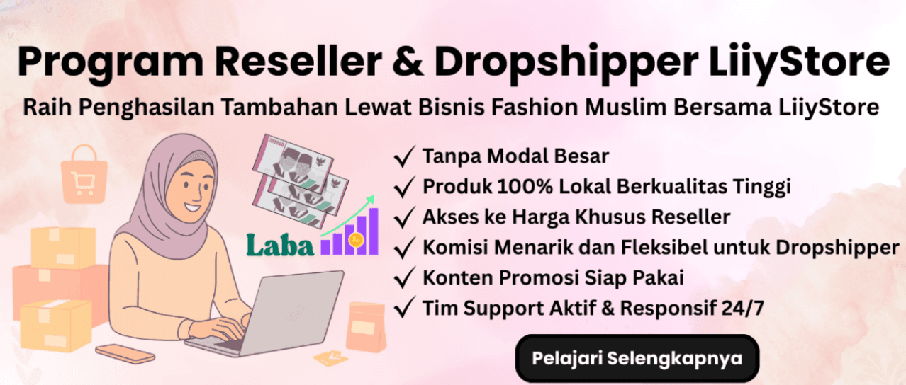 Program Reseller & Dropshipper LiiyStore