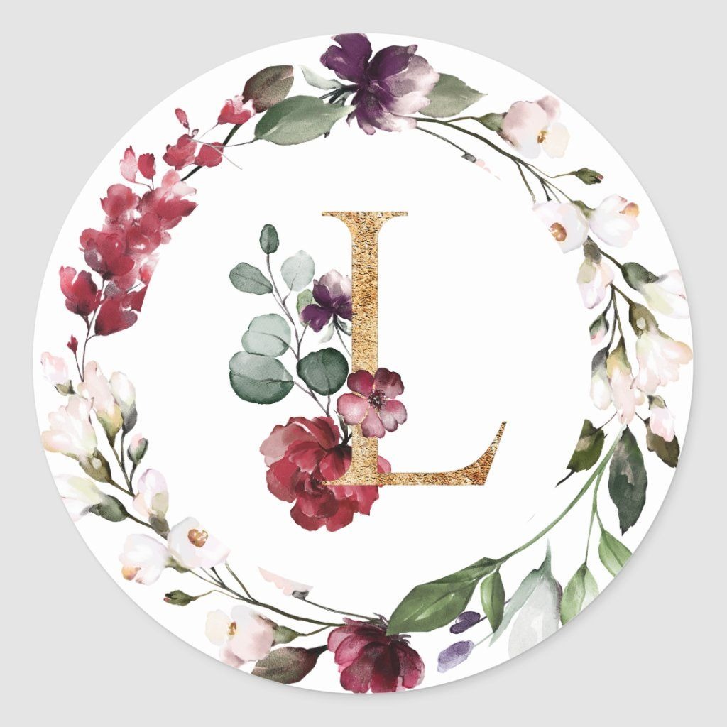 L Floral Logo